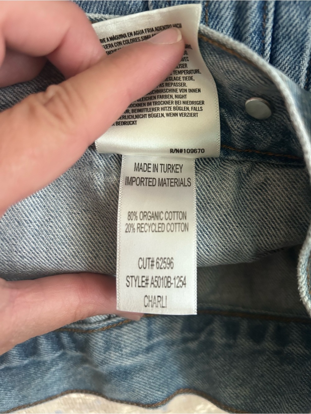 AGOLDE Charli Oversized Denim Jacket - Picture 5 of 12